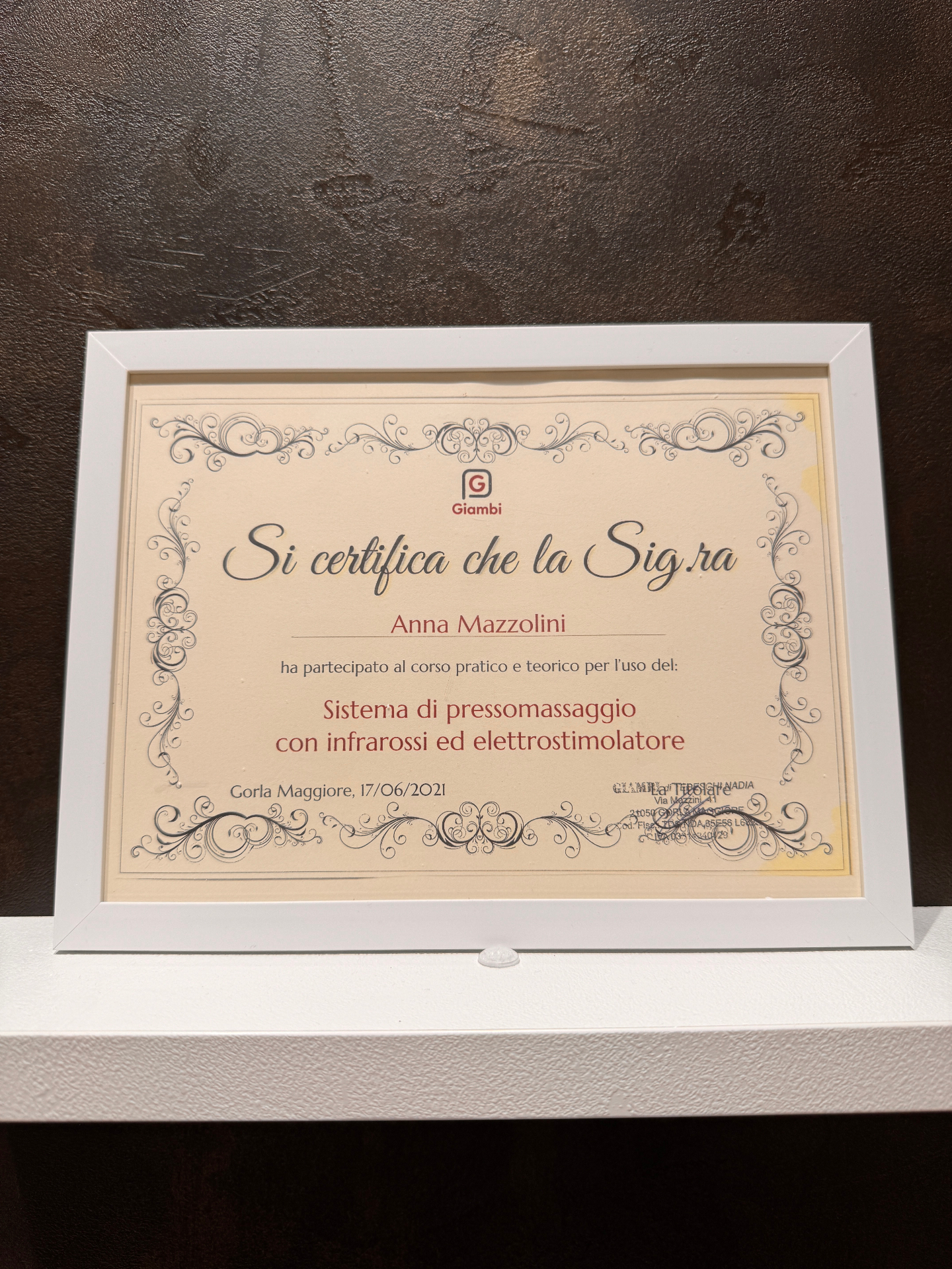 Sistema di Pressomassaggio con Infrarossi